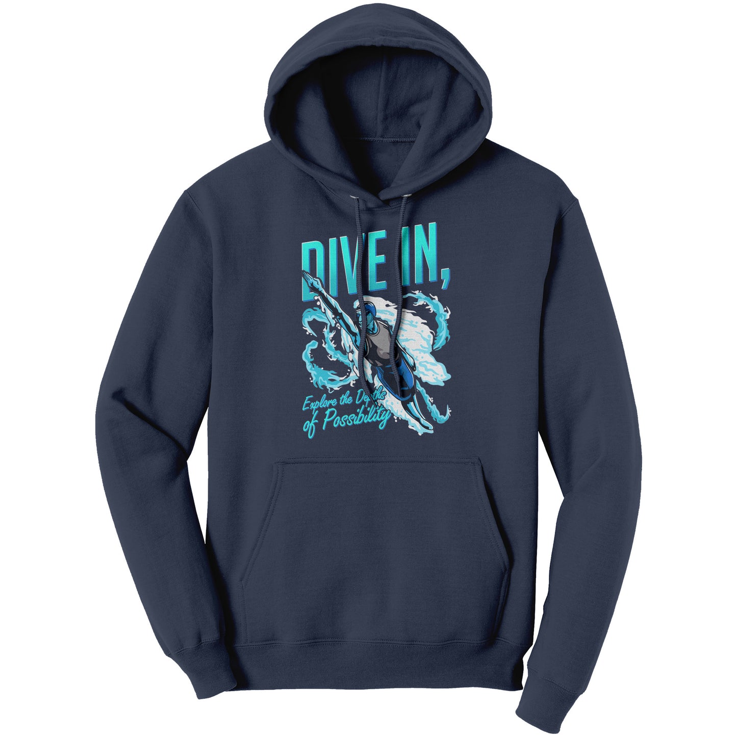 Dive In Explore The Depth Of Possibility - Swimmer Swim T-Shirt