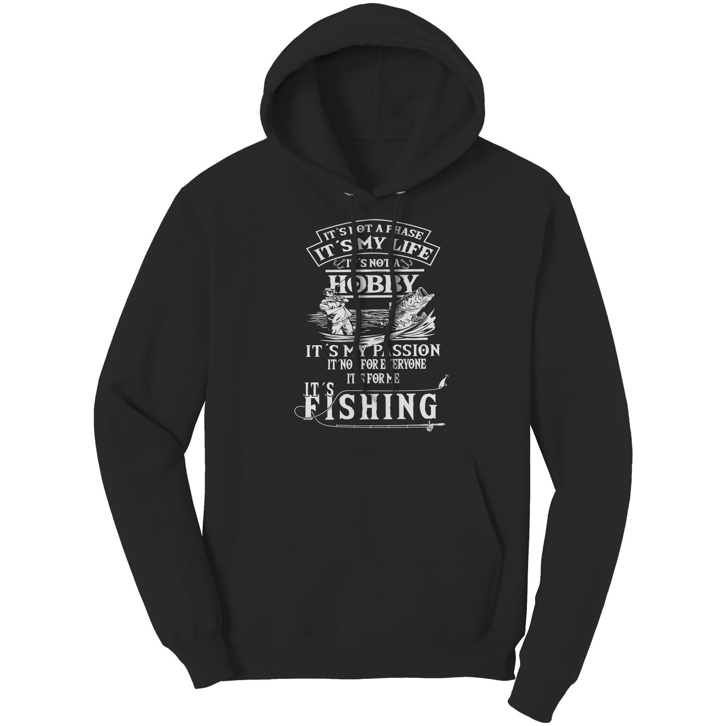 Funny Humor Fishing Graphic T-Shirt