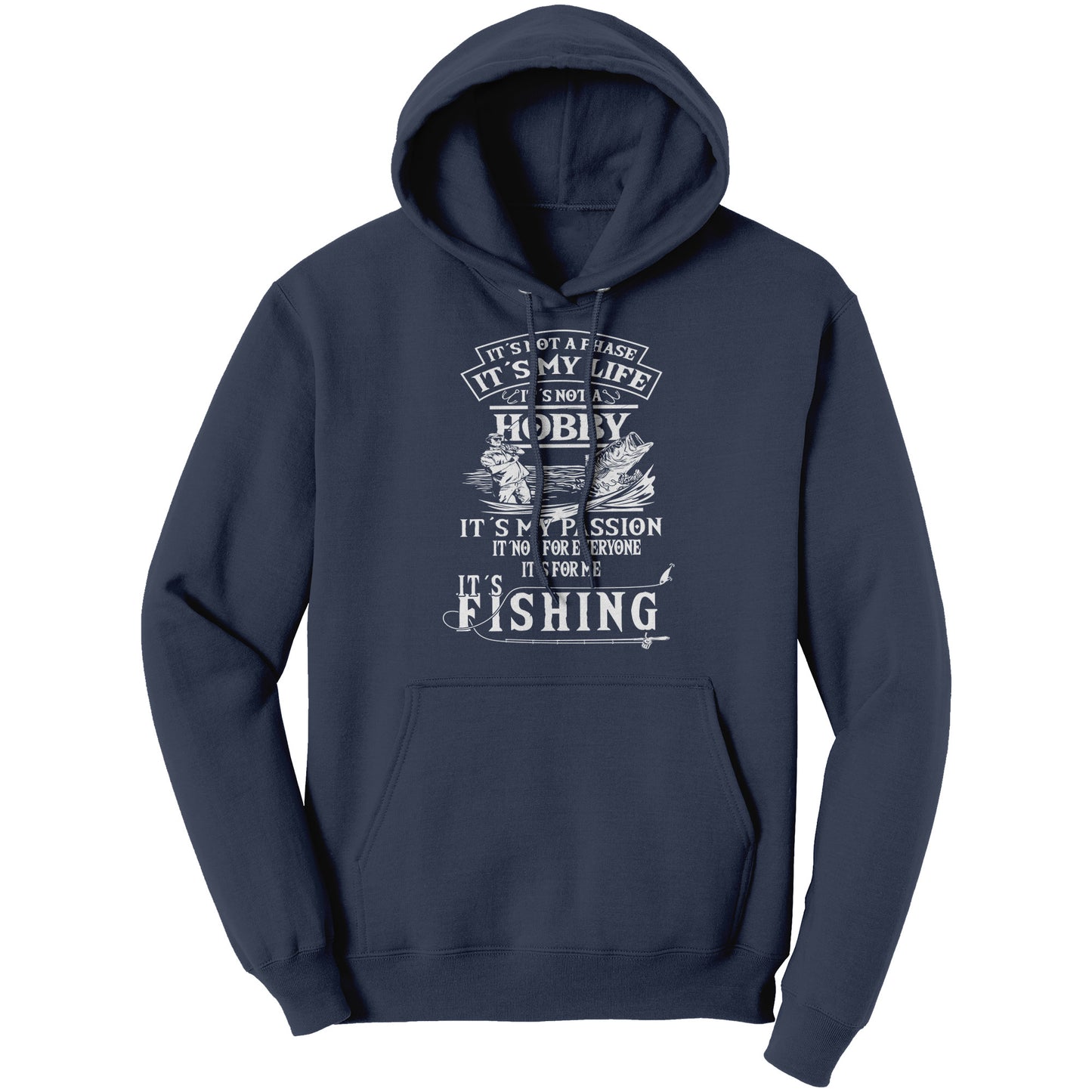 Funny Humor Fishing Graphic T-Shirt