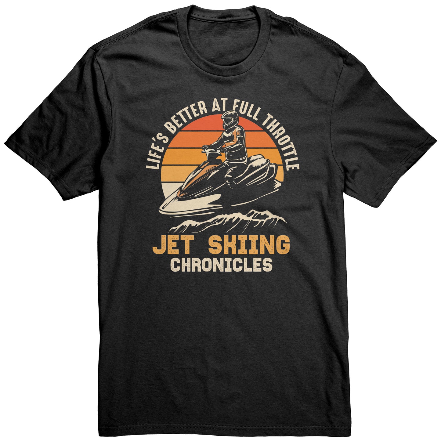 Vintage Jetski Attire Jet Skiing T-Shirt