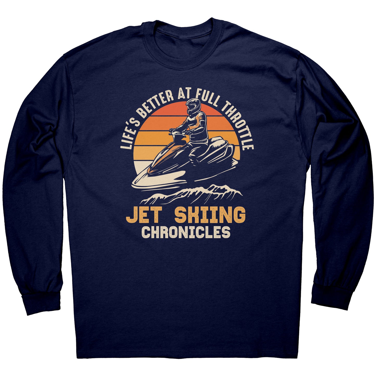 Vintage Jetski Attire Jet Skiing T-Shirt