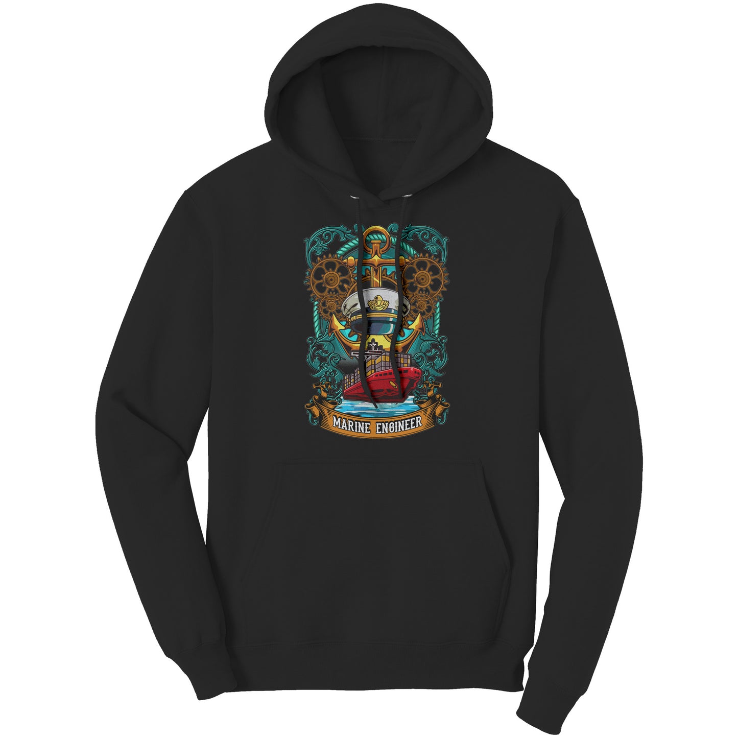 Mariner Anchor Engine Gears Sailors Apparel & T-Shirt