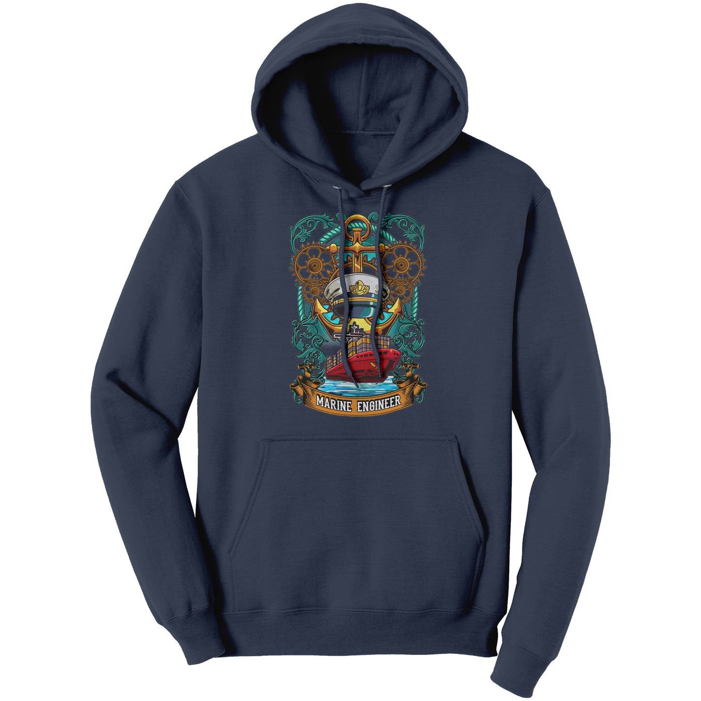 Mariner Anchor Engine Gears Sailors Apparel & T-Shirt