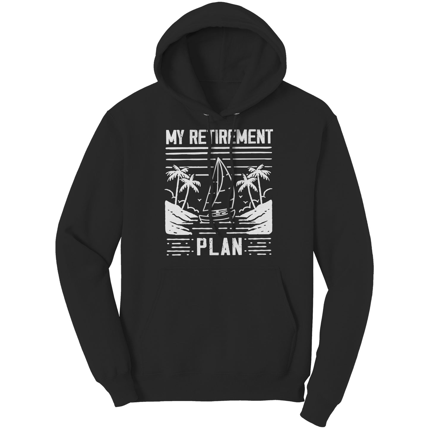 My Retirement Plan - Minimalistic Boating Boat T-Shirt