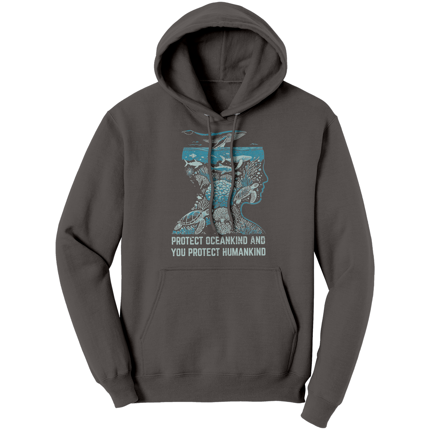 Protect_Oceankind_And_You_Protect_Humank_Charcoal_Front_Mockup.png