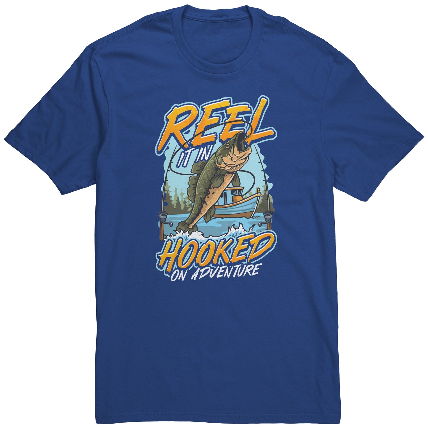 Cool Bass Fishing Graphic Clothing T-Shirt