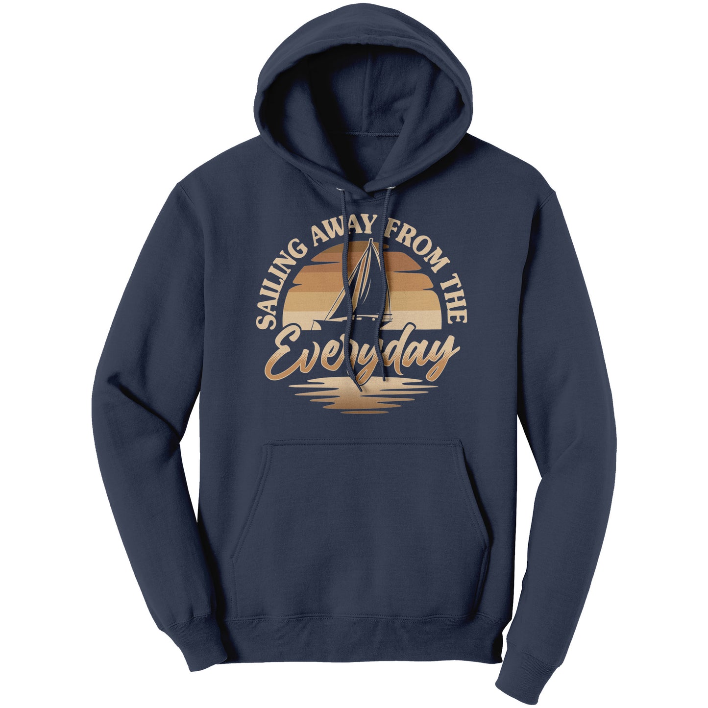 Humor Retro Sunset Boat T-Shirt