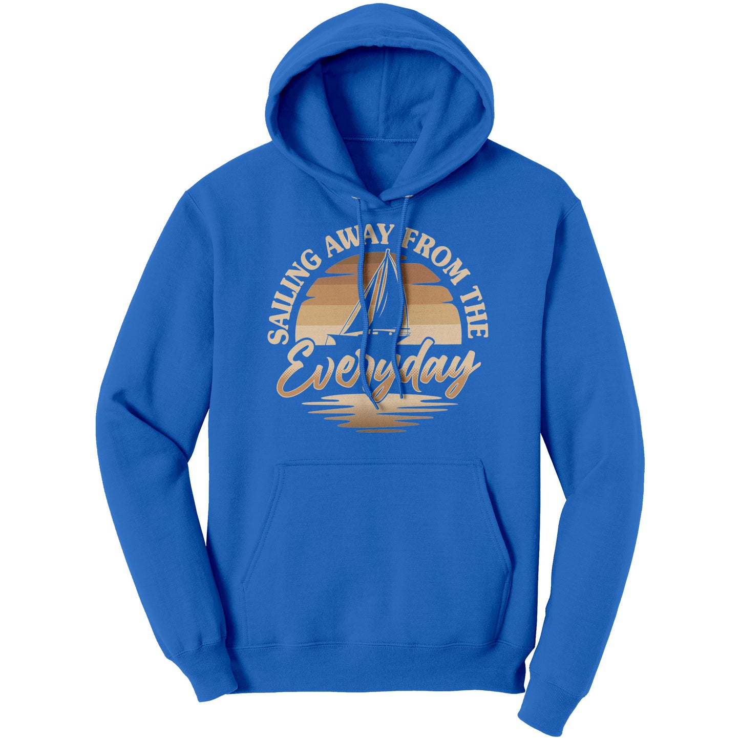 Humor Retro Sunset Boat T-Shirt