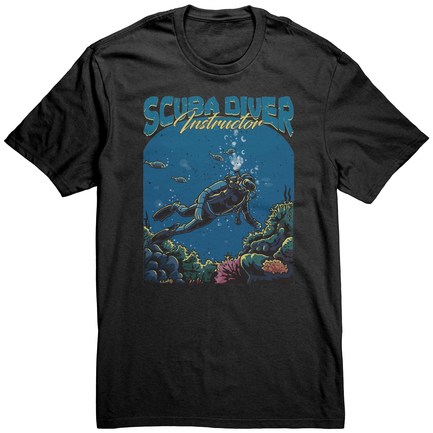 Scuba Diver Instructor - Scuba Diving Dive Coach Apparel T-Shirt