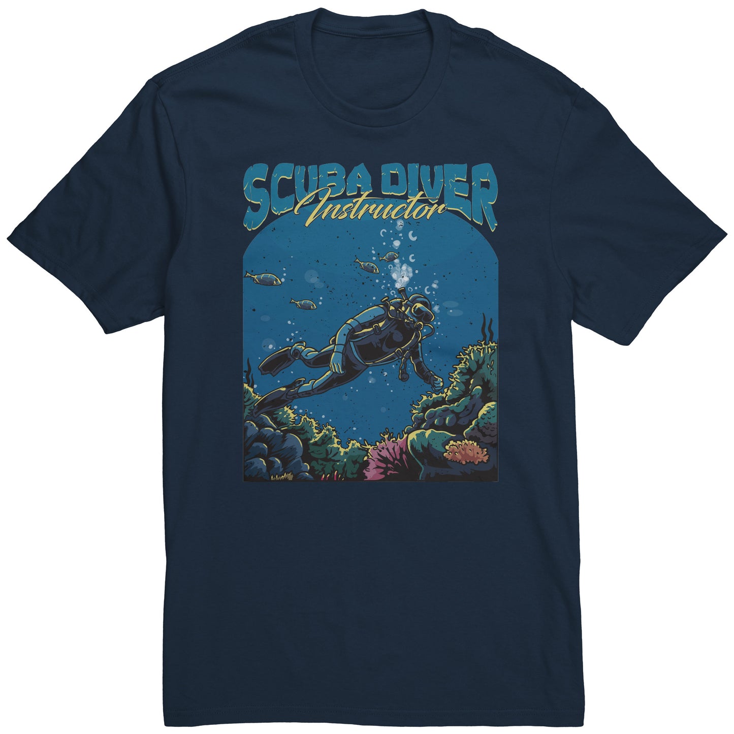 Scuba Diver Instructor - Scuba Diving Dive Coach Apparel T-Shirt