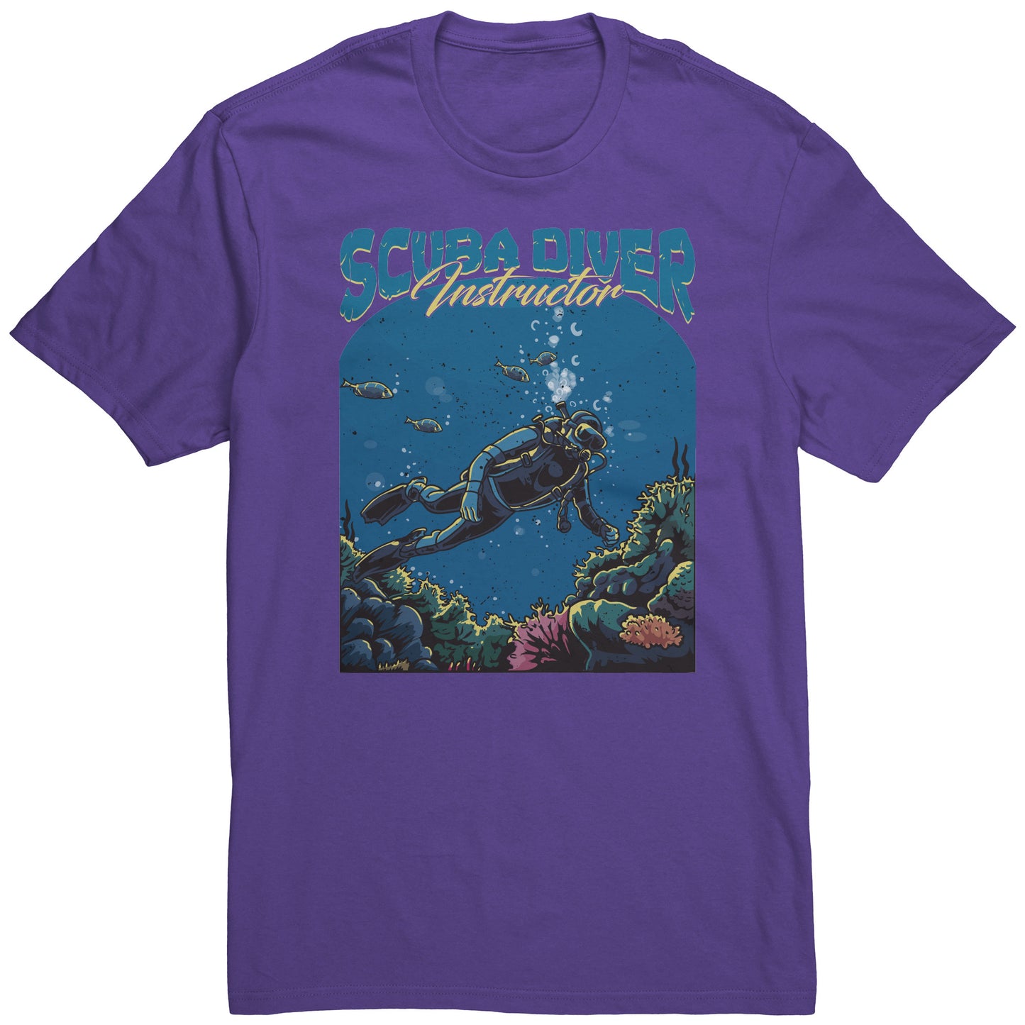 Scuba Diver Instructor - Scuba Diving Dive Coach Apparel T-Shirt