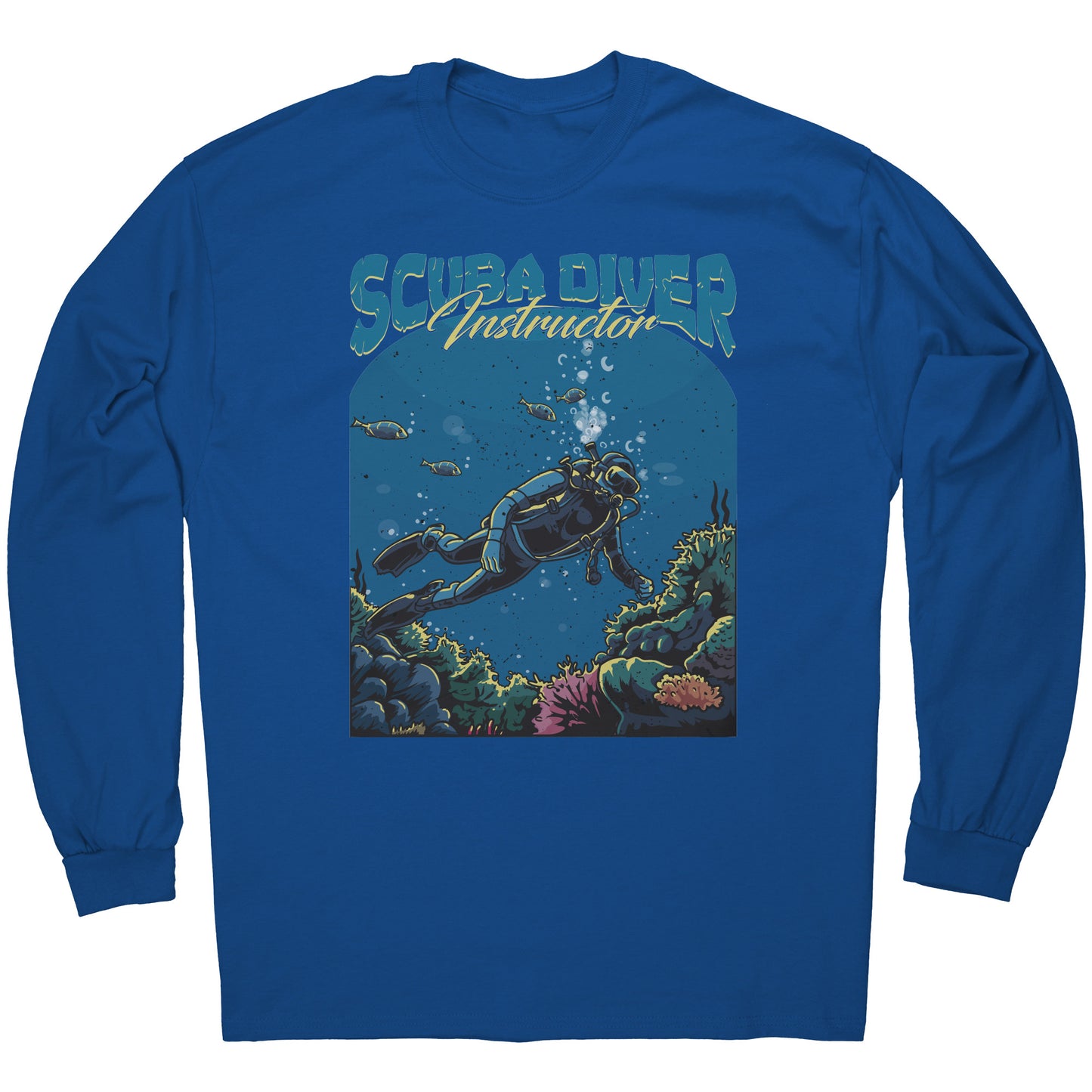Scuba Diving Coach Apparel & T-Shirt