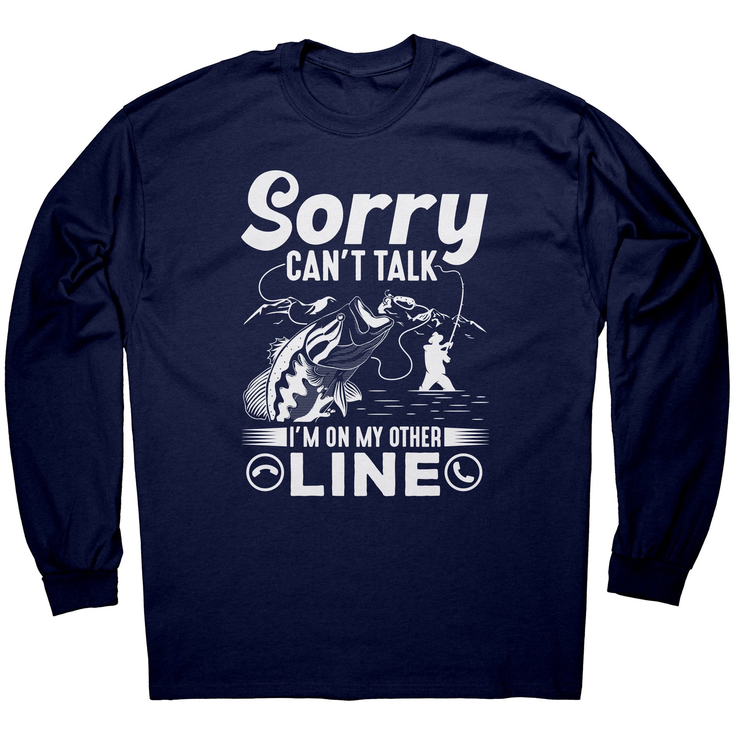 Funny Mens Fish Graphic T-Shirt