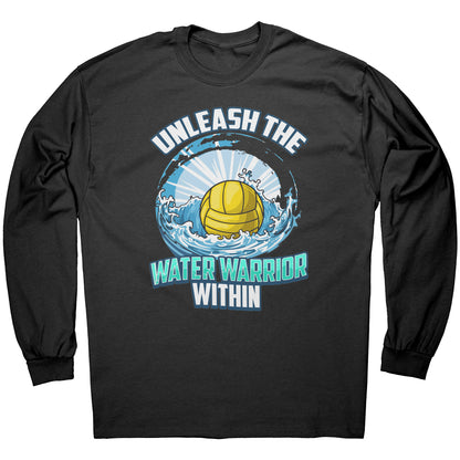 Unleash The Water Warrior Within - Water Polo Ball Splash T-Shirt