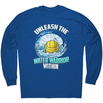 Unleash The Water Warrior Within - Water Polo Ball Splash T-Shirt