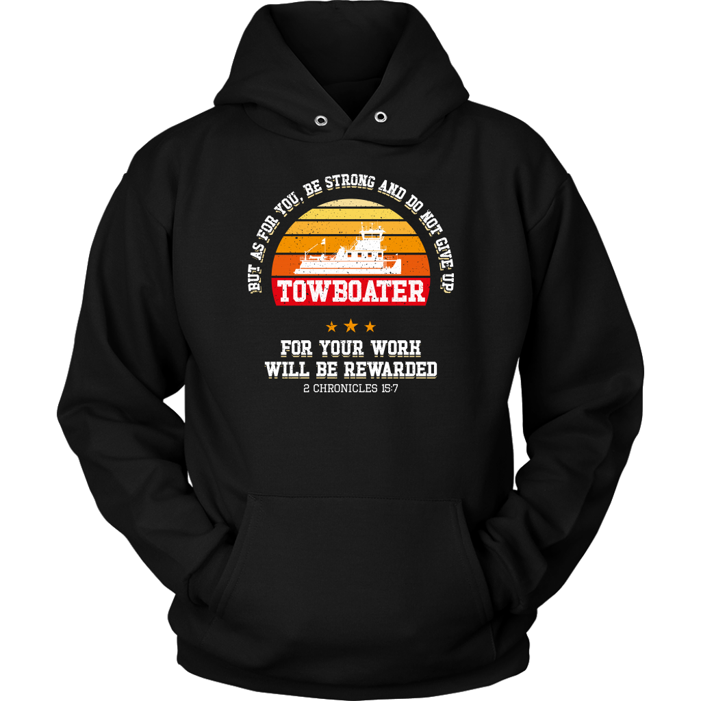 Towboater Motivational Quote Vintage Retro 2021 Tshirt
