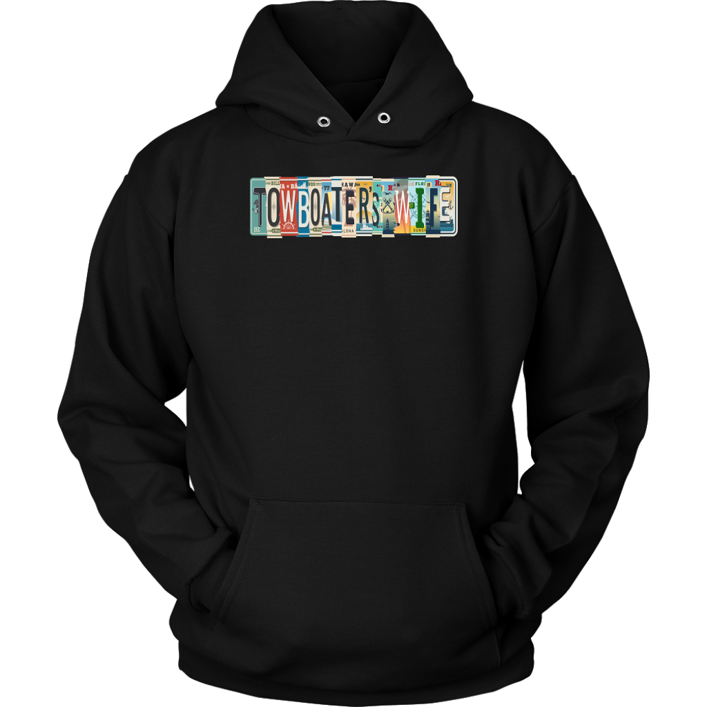 Towboater's Wife License Plate Shirt