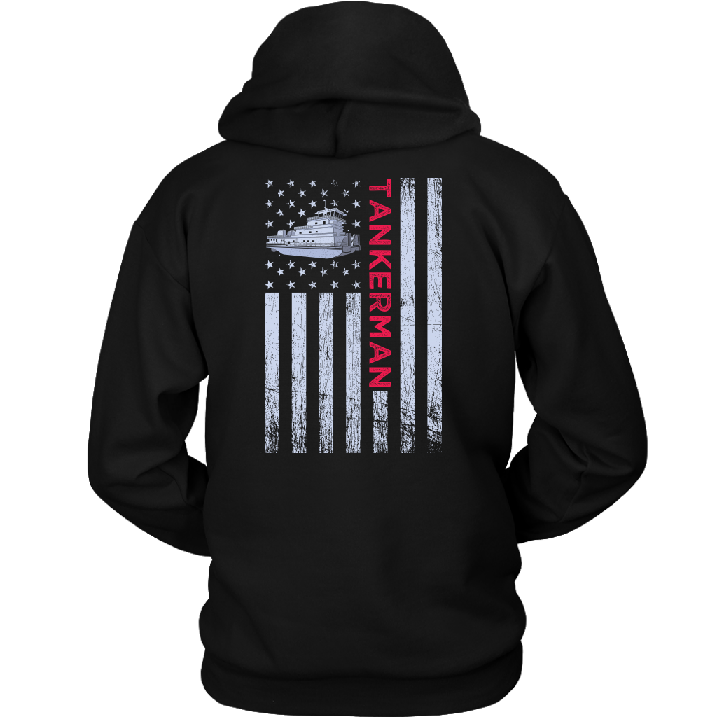 Patriotic Towboater Tankerman Shirt Design