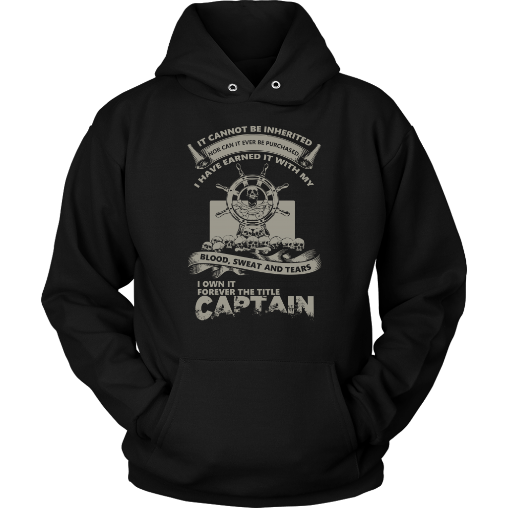 Towboat Captain Title Earned - Towboater Apparel T-Shirt