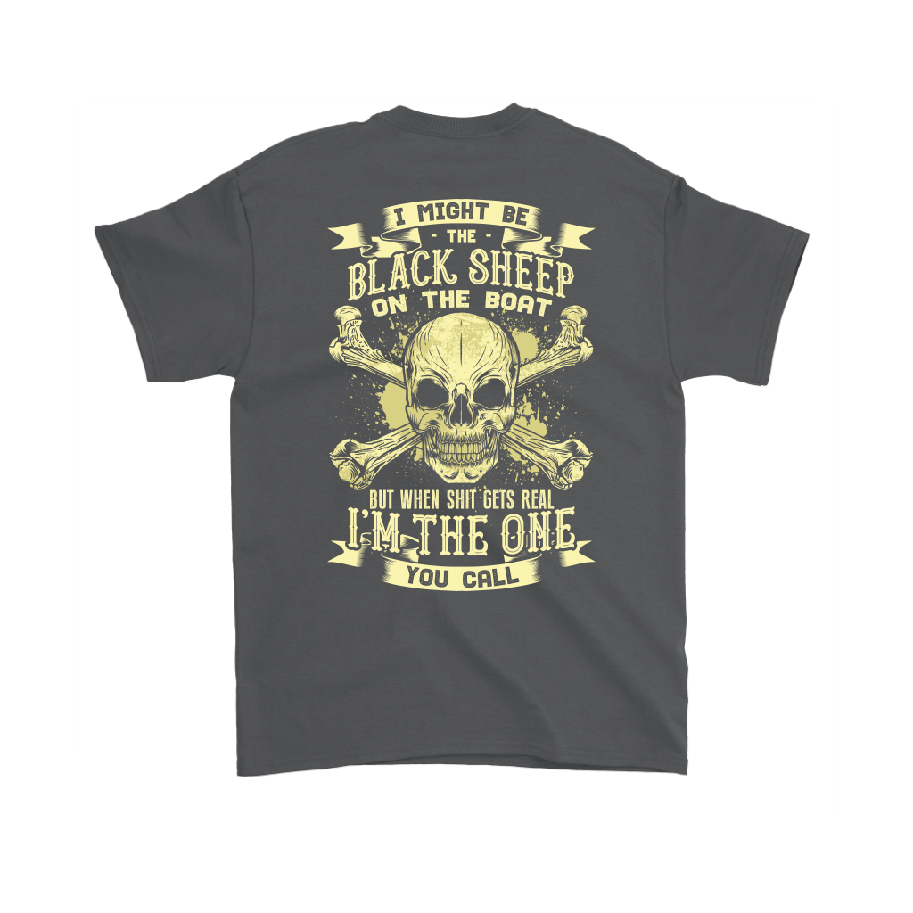 Black Sheep On The Boat - Funny Towboater T-Shirt