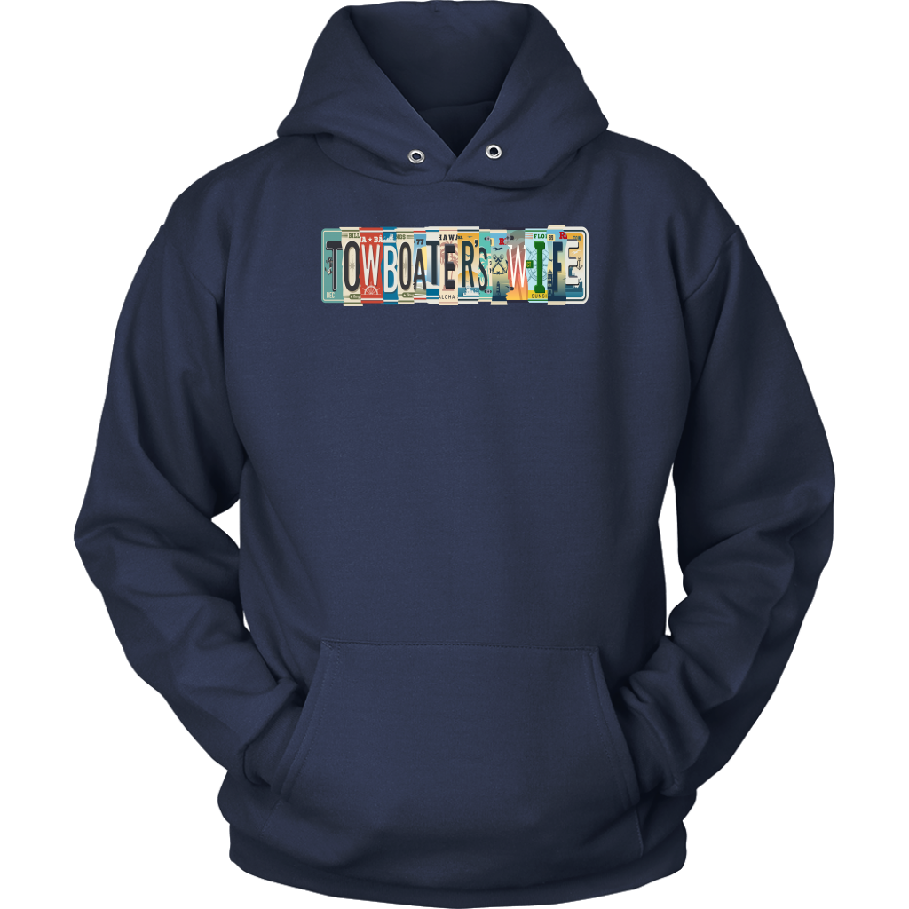 Towboater's Wife License Plate Shirt
