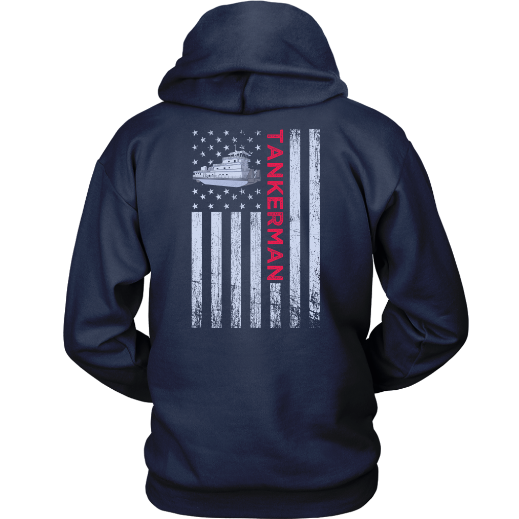 Patriotic Towboater Tankerman Shirt Design