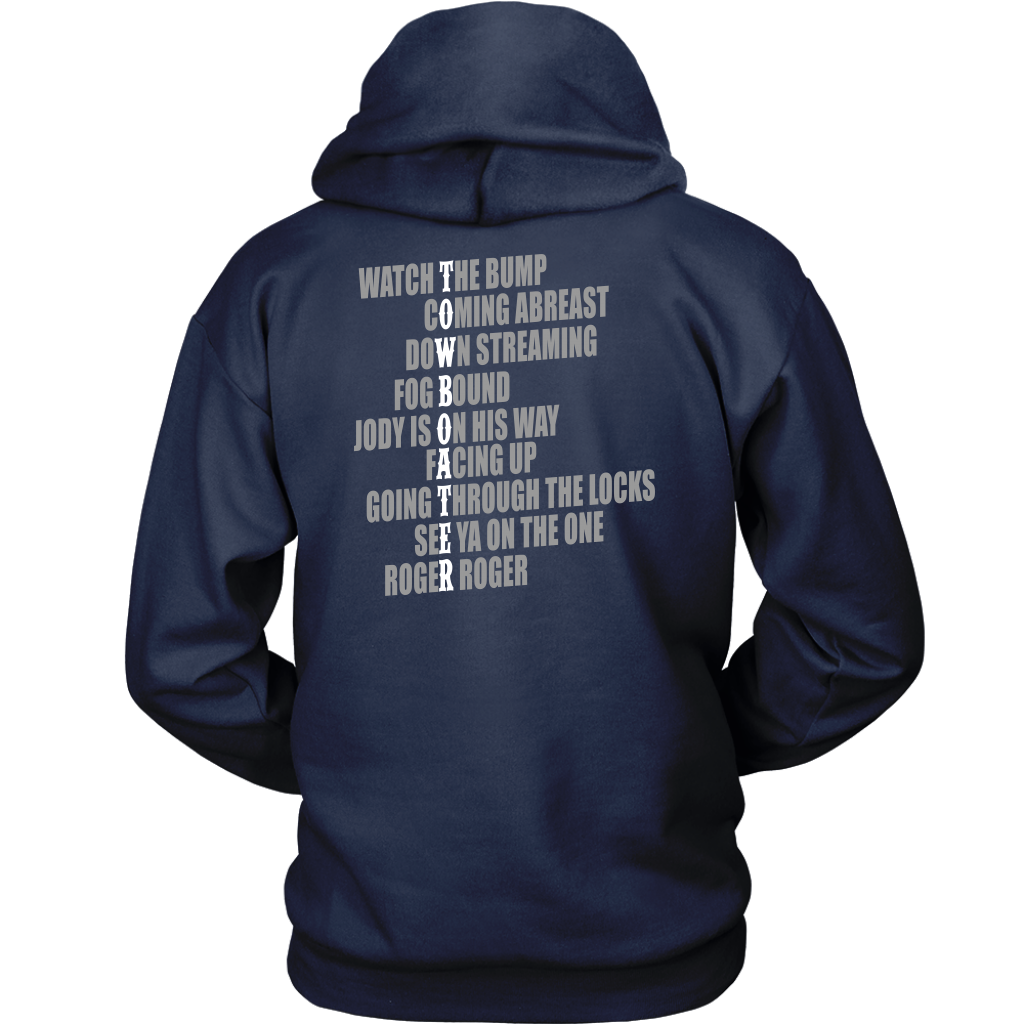 Towboaters Lingos Tees - Back design