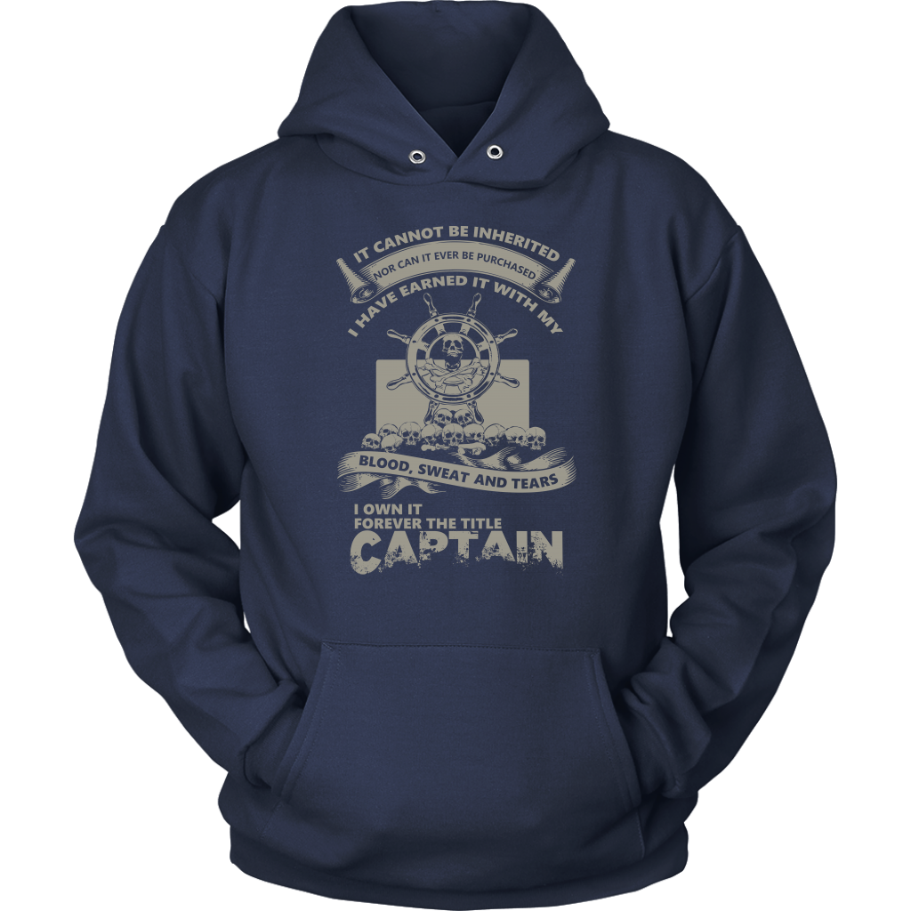 Towboat Captain Title Earned - Towboater Apparel T-Shirt