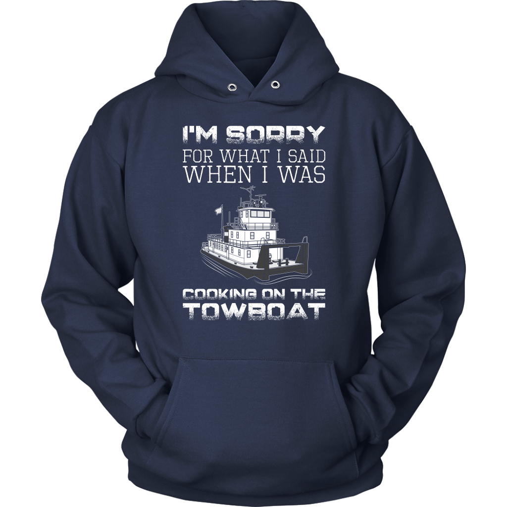 Funny Towboat Cook T-Shirt