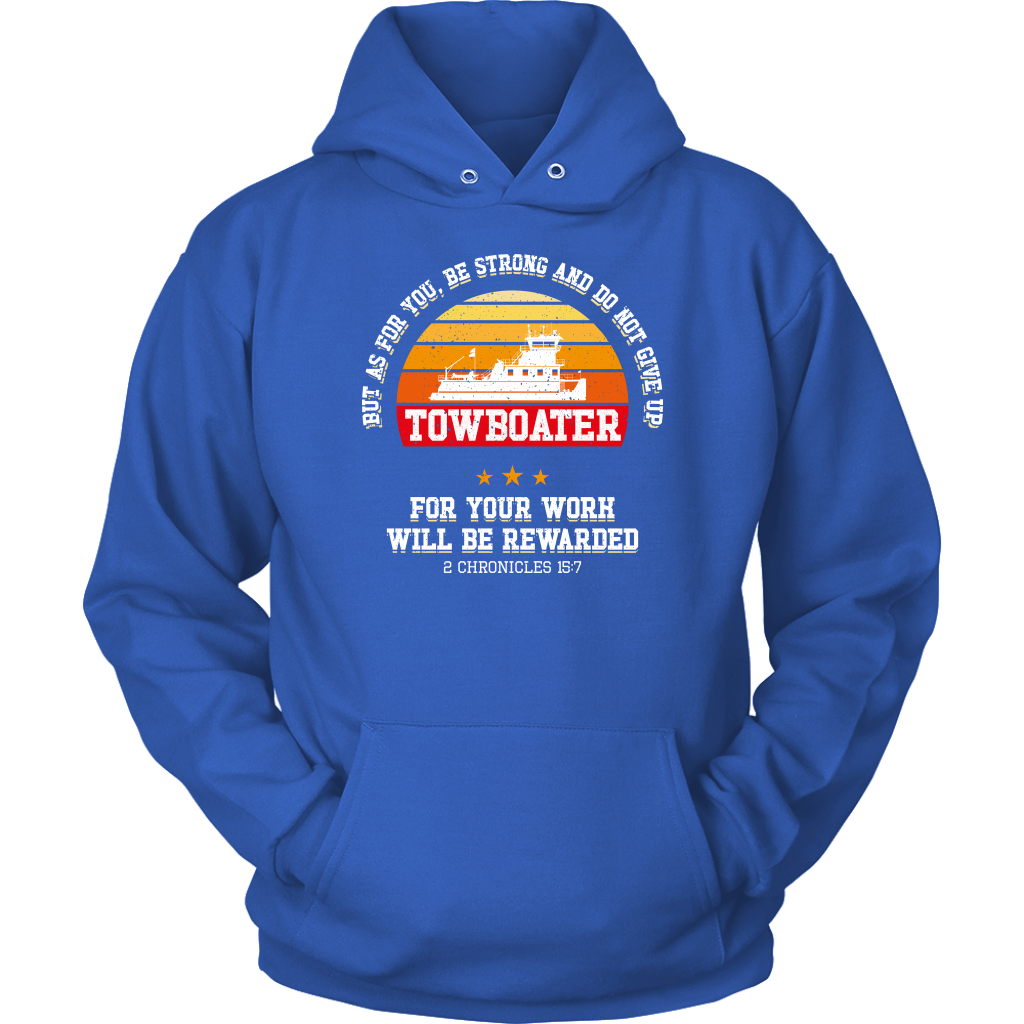 Towboater Motivational Quote Vintage Retro 2021 Tshirt