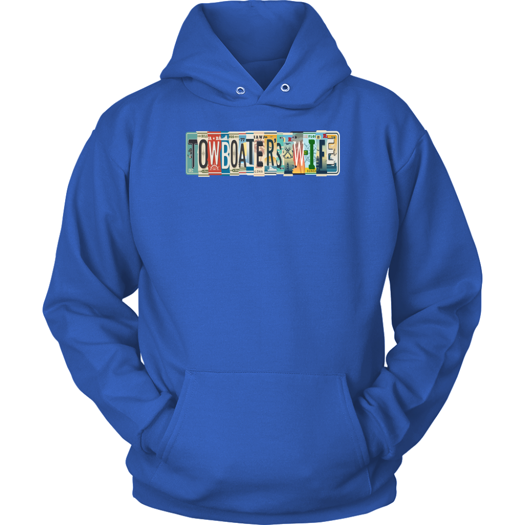 Towboater's Wife License Plate Shirt