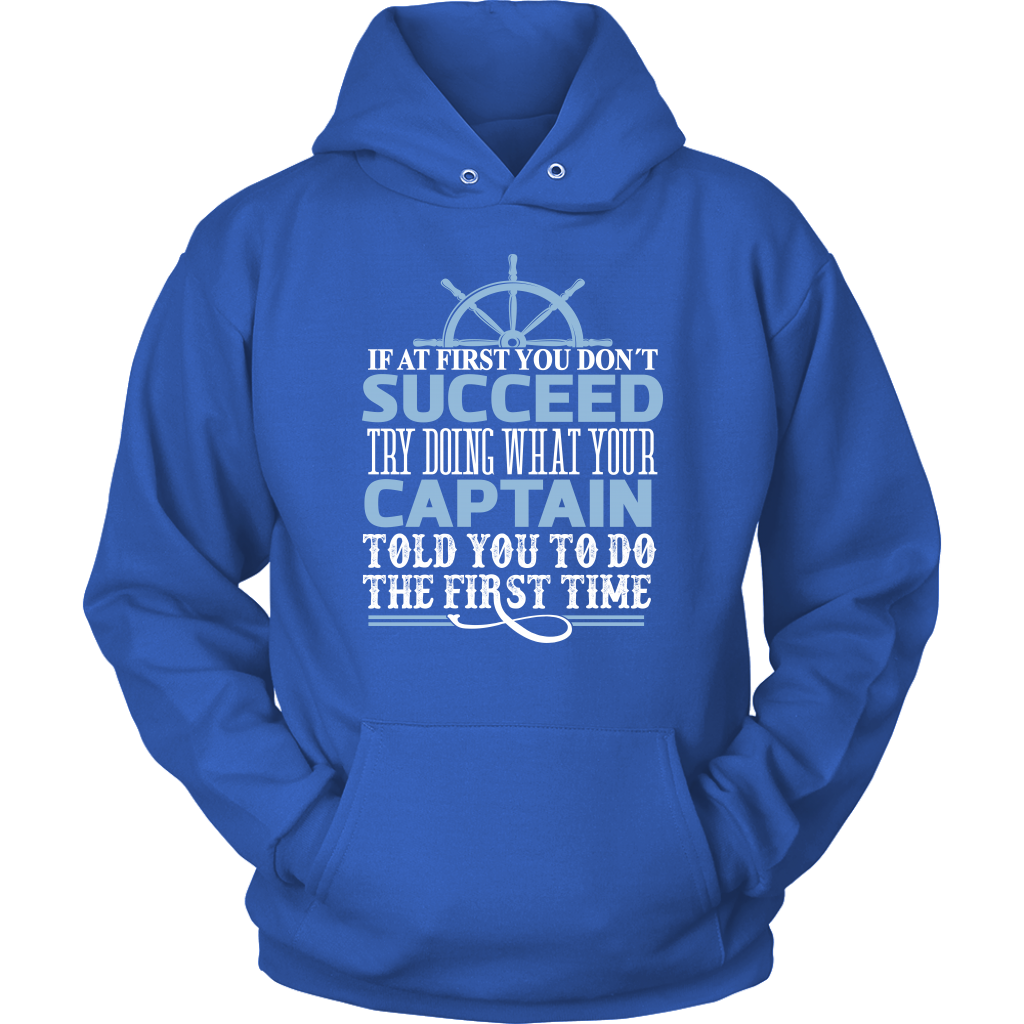 Listen To Your Boat Captain Towboater T-Shirt