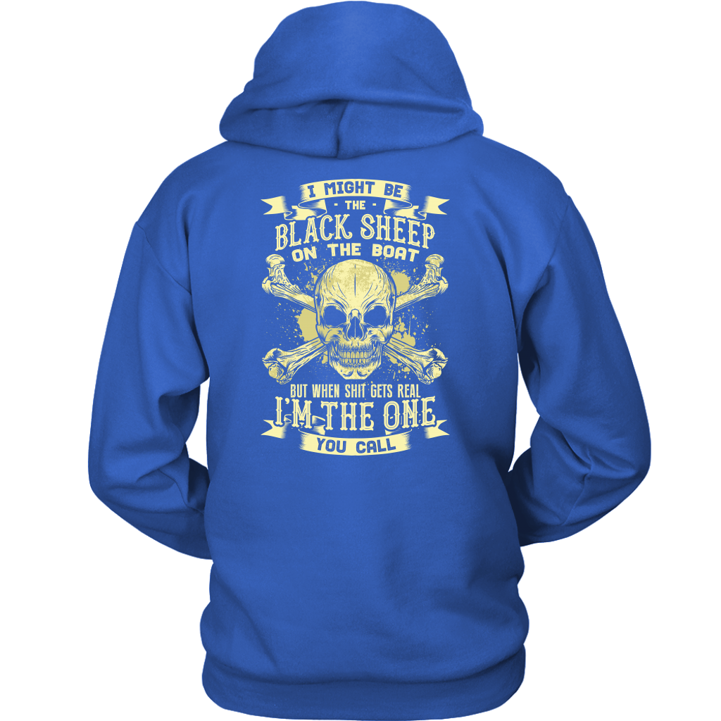 Black Sheep On The Boat - Funny Towboater T-Shirt