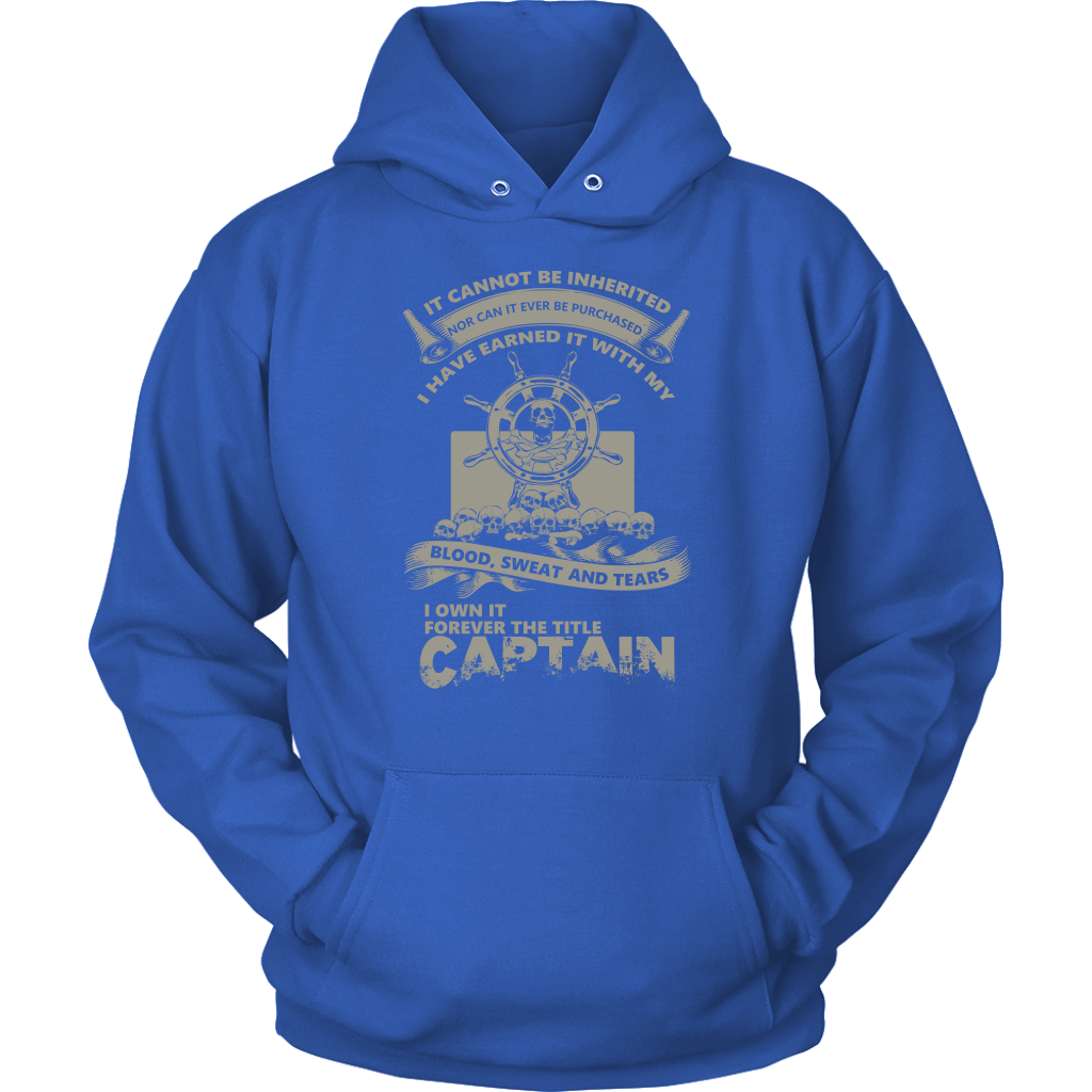 Towboat Captain Title Earned - Towboater Apparel T-Shirt