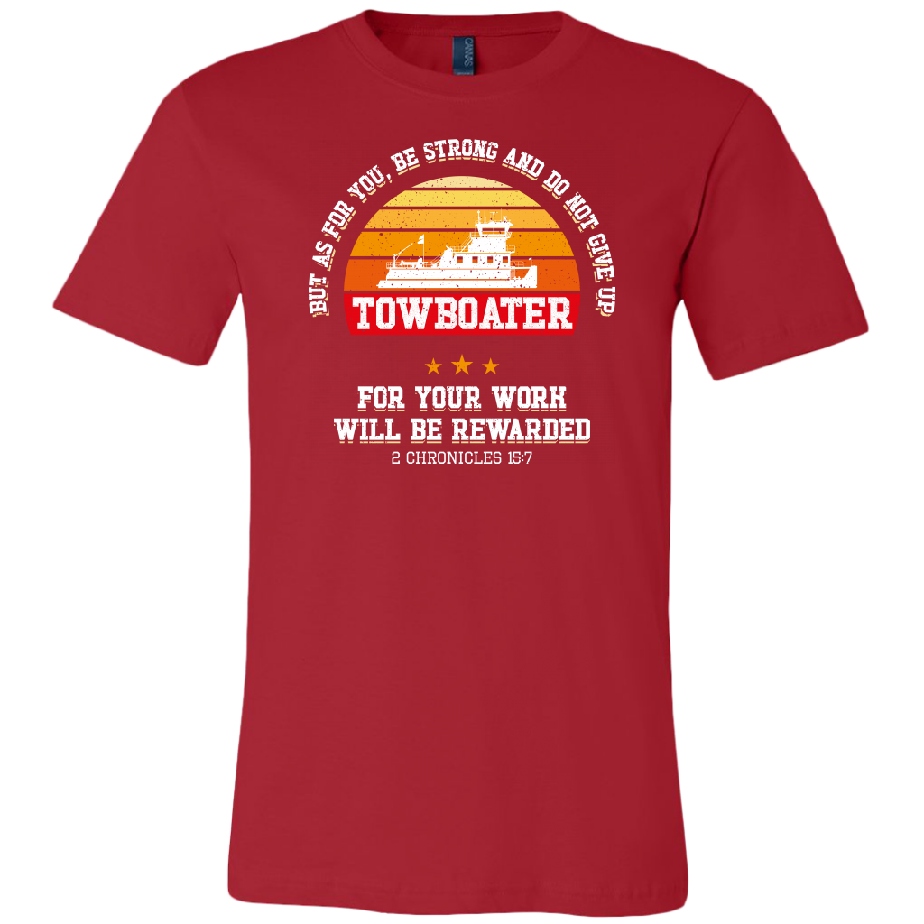Towboater Motivational Quote Vintage Retro 2021 Tshirt