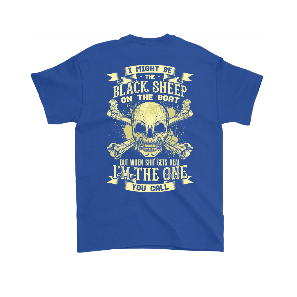 Black Sheep On The Boat - Funny Towboater T-Shirt