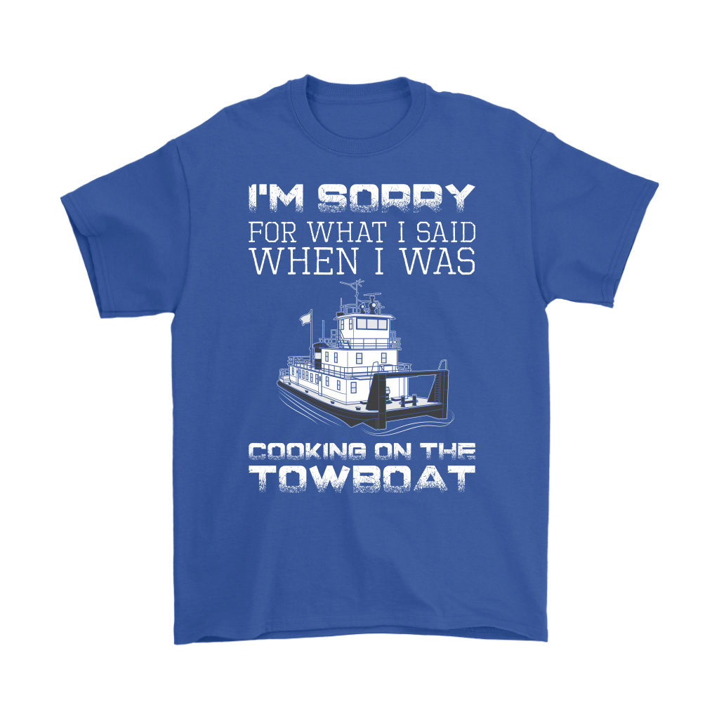 Funny Towboat Cook T-Shirt