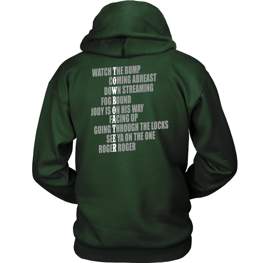 Towboaters Lingos Tees - Back design