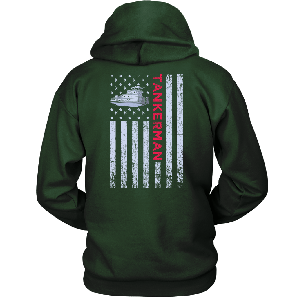 Patriotic Towboater Tankerman Shirt Design