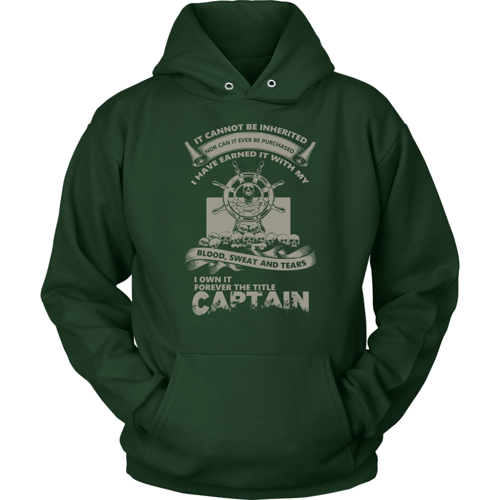 Towboat Captain Title Earned - Towboater Apparel T-Shirt
