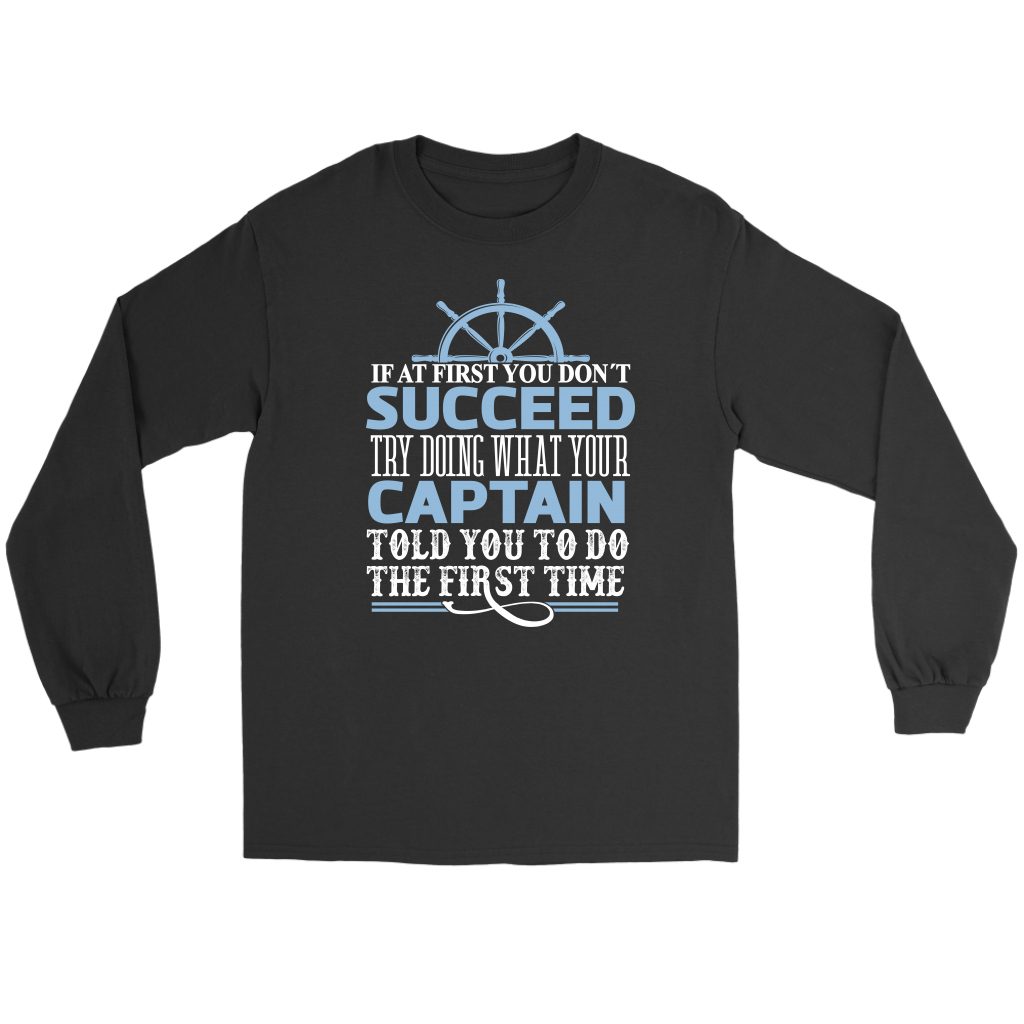 Listen To Your Boat Captain Towboater T-Shirt