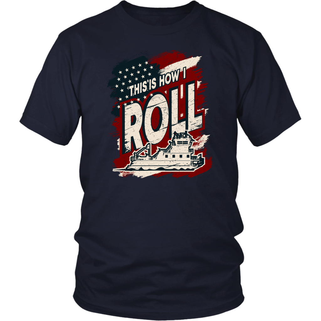 This is How I Roll Towboater  T-Shirt