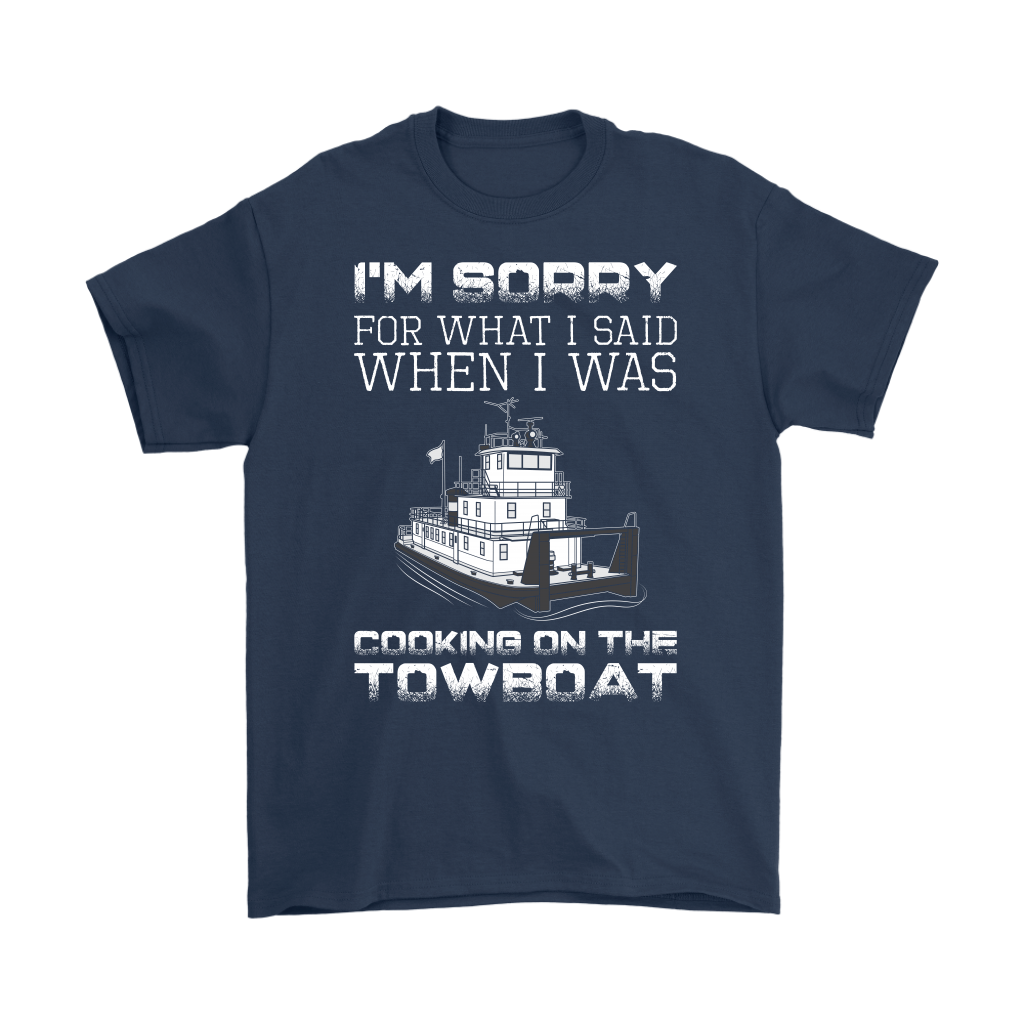 Funny Towboat Cook T-Shirt