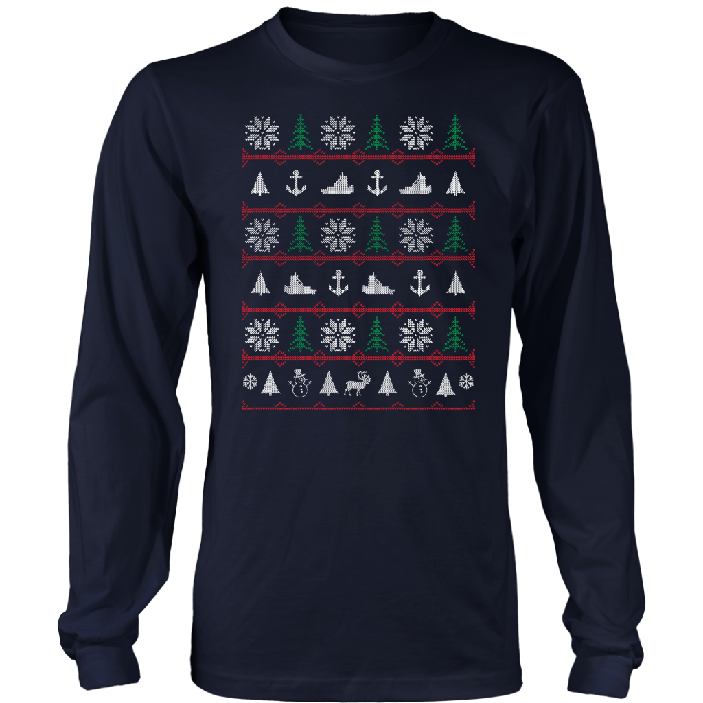 Towboater - Ugly Christmas Design