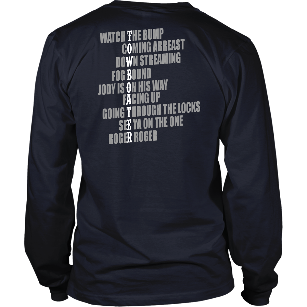 Towboaters Lingos Tees - Back design