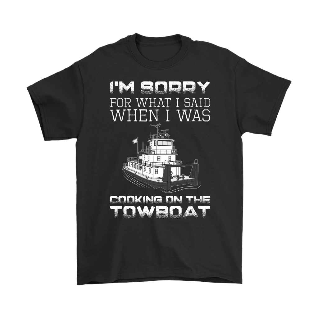 Funny Towboat Cook T-Shirt
