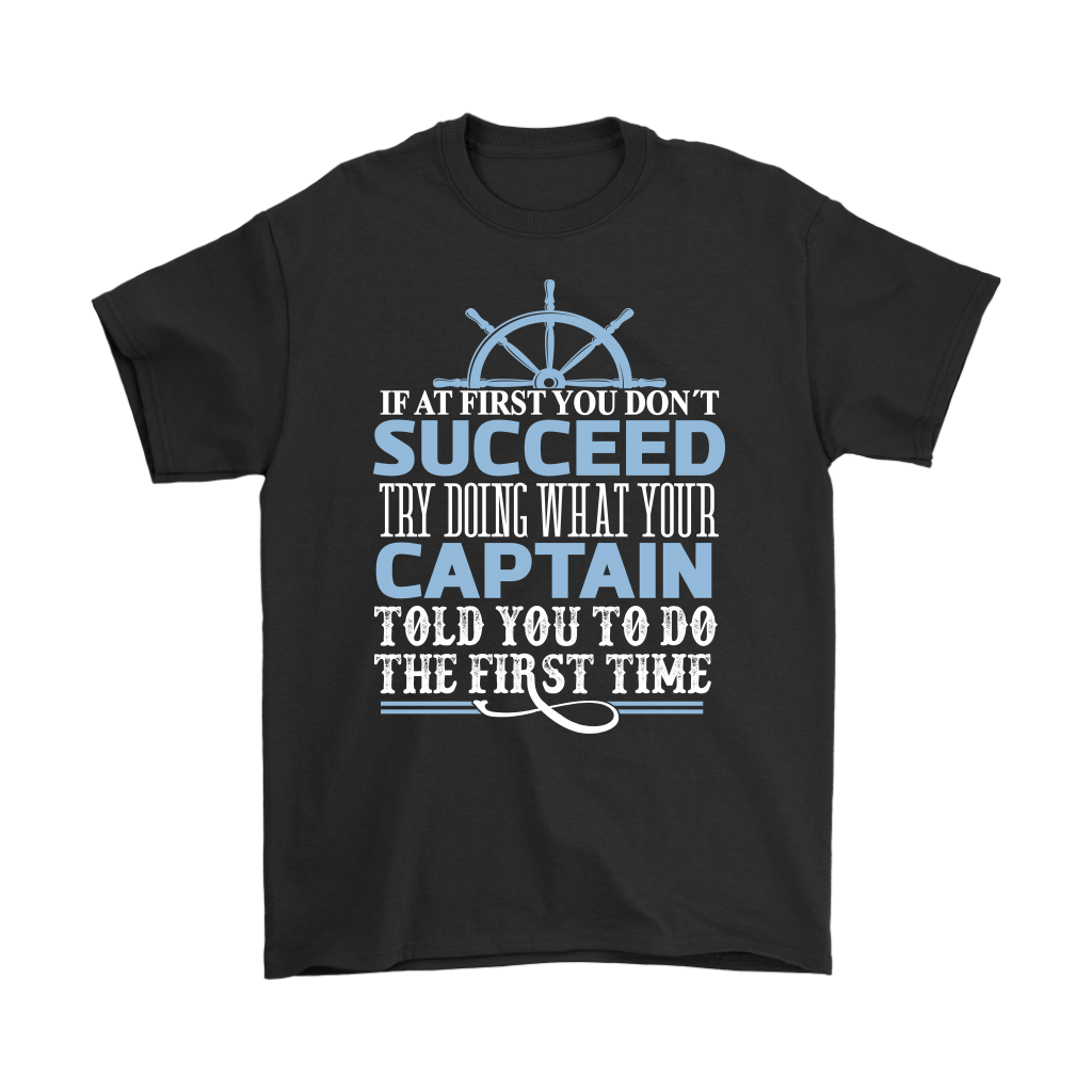 Listen To Your Boat Captain Towboater T-Shirt
