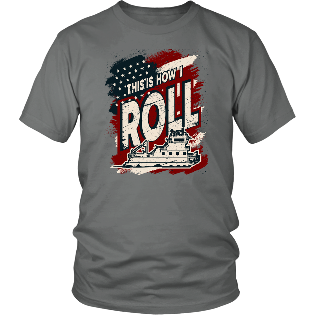 This is How I Roll Towboater  T-Shirt