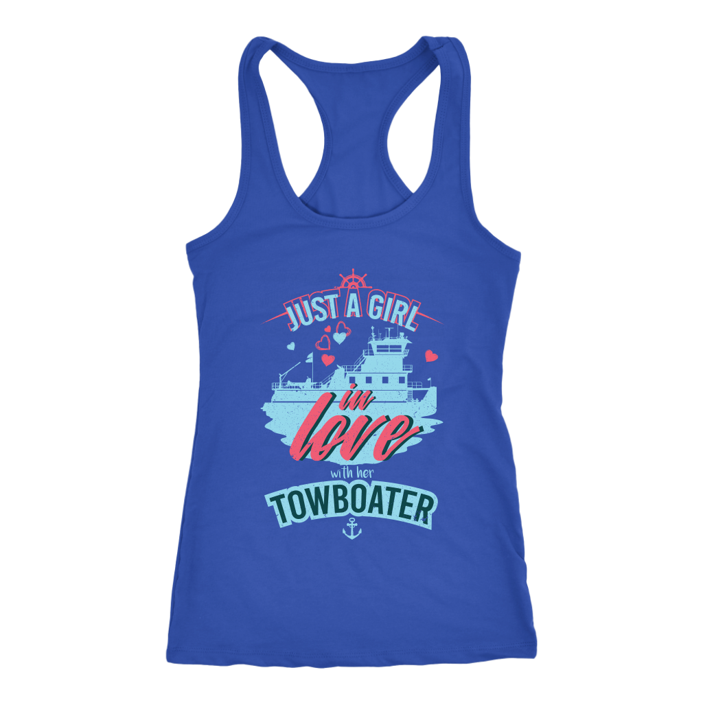 Just A Girl In Love With Her Towboater T-Shirt