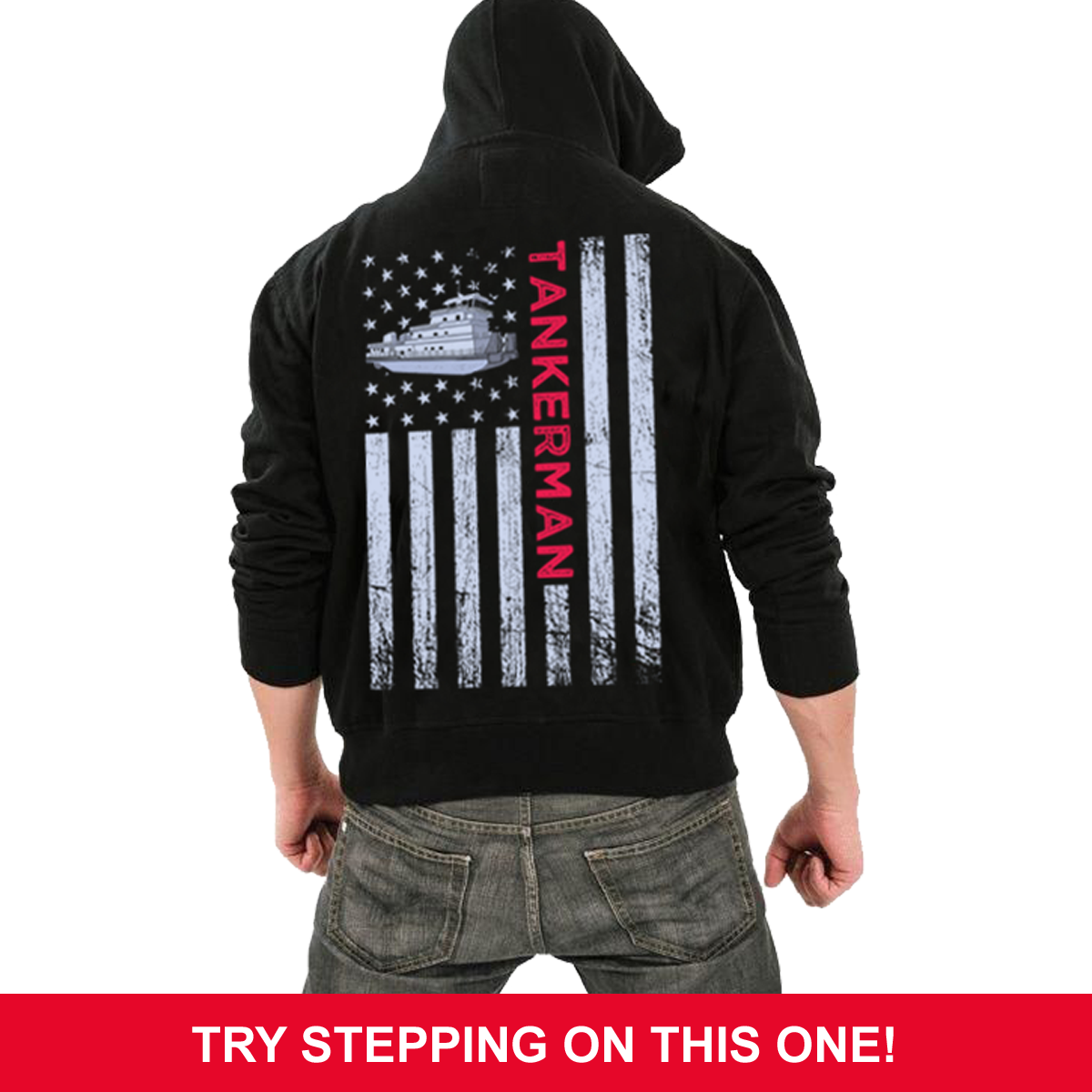 Patriotic Towboater Tankerman Shirt Design